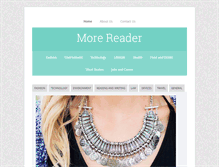 Tablet Screenshot of morereader.com